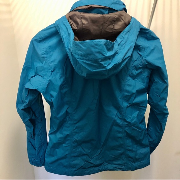 North Face Blue Rain Jacket Women’s M - Picture 3 of 6